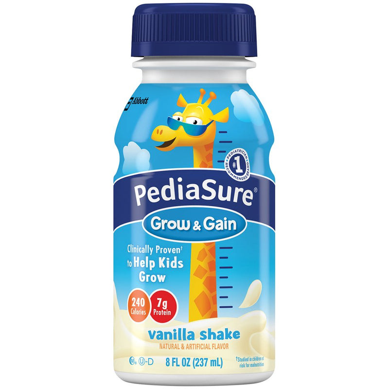 PediaSure® Grow & Gain Vanilla Pediatric Oral Supplement, 8 oz. Bottle