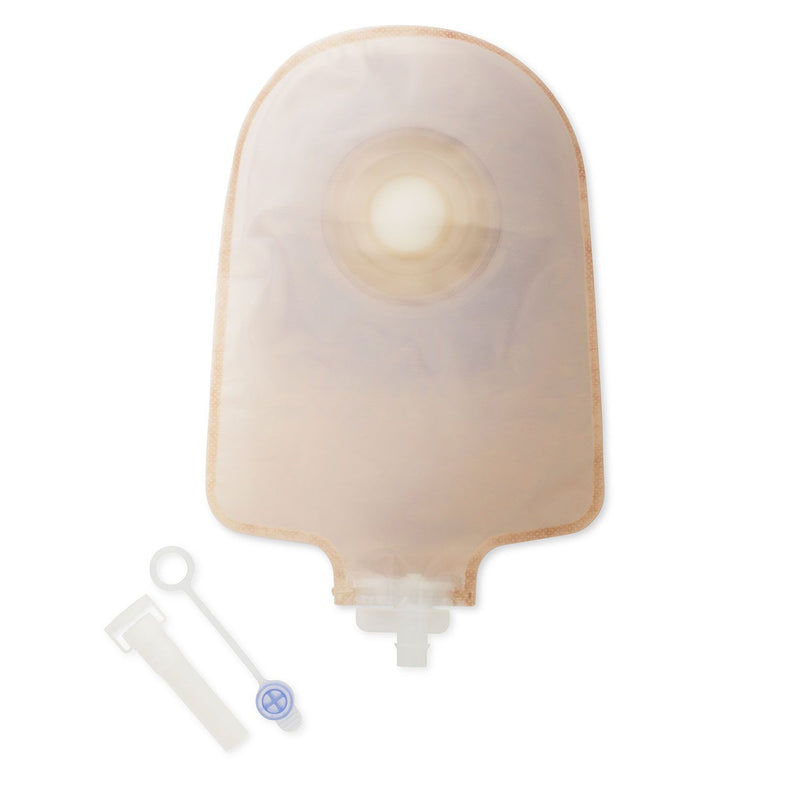 Premier™ One-Piece Drainable Transparent Urostomy Pouch, 9 Inch Length, 1½ Inch Stoma