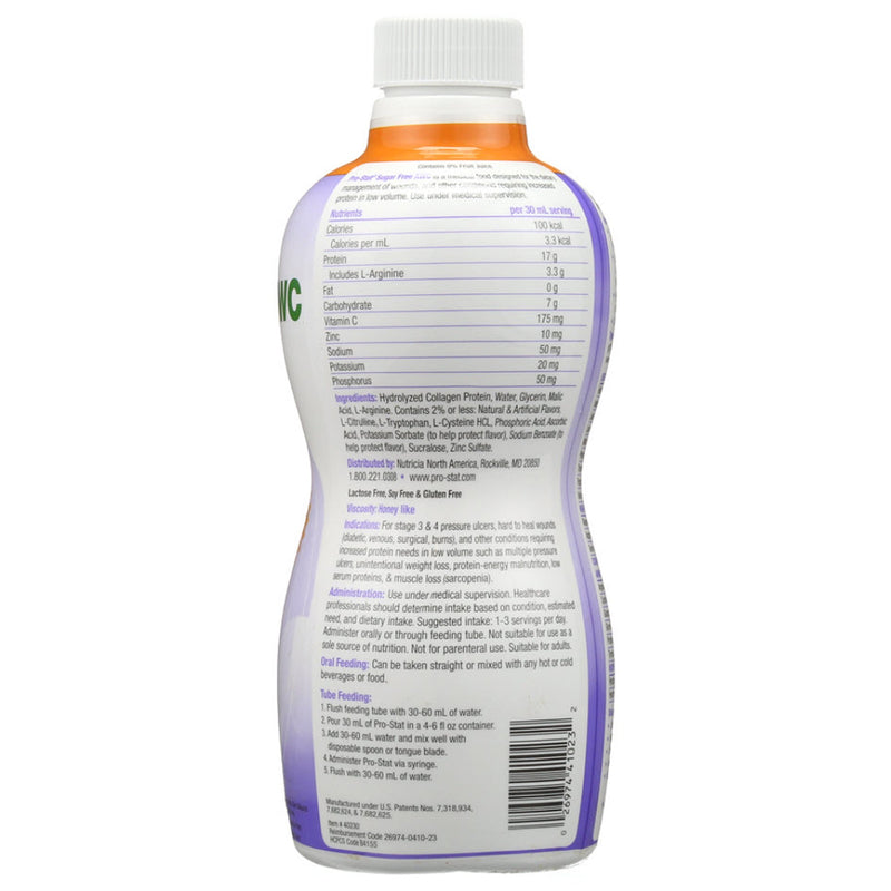 Pro-Stat® Sugar Free AWC Citrus Splash Protein Supplement, 30 oz. Bottle