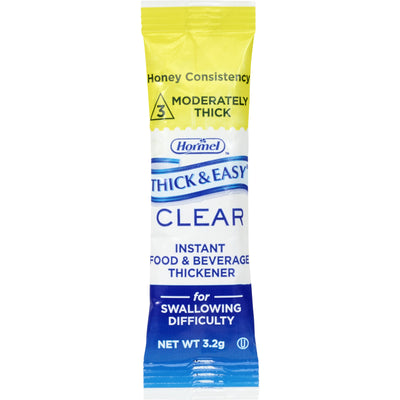Thick & Easy® Clear Food and Beverage Thickener, 3.2-gram Packet of Powder