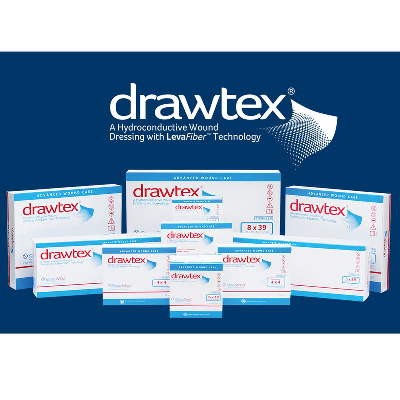 Drawtex® Non-Adherent Dressing, 4 x 4 Inch