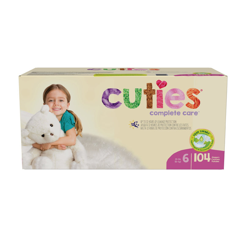 Cuties® Complete Care Diaper, Size 6