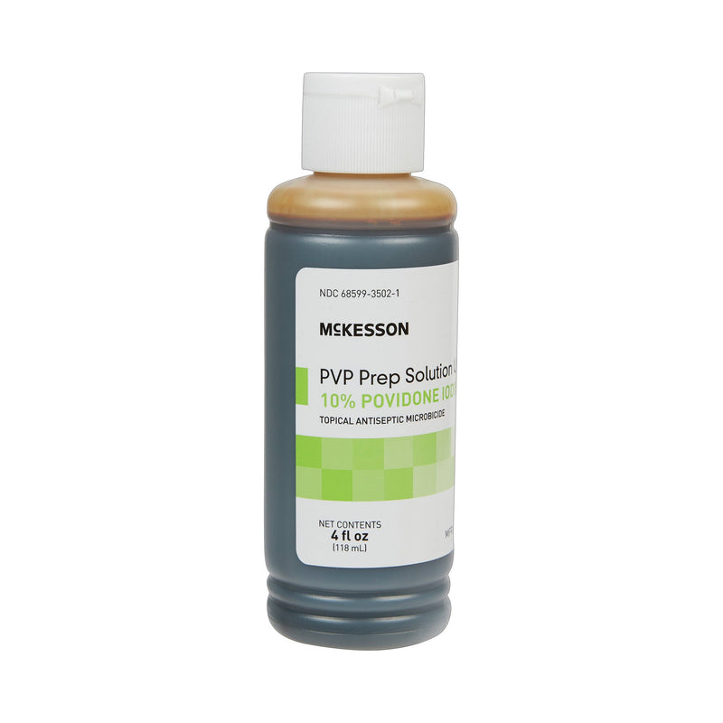 McKesson Microbicide Antiseptic PVP Scrub Solution, 4 oz. Bottle