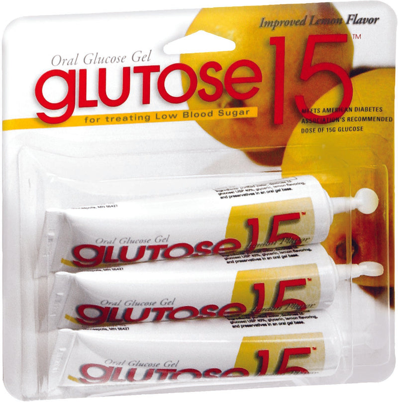 Glutose 15™ Lemon Glucose Supplement