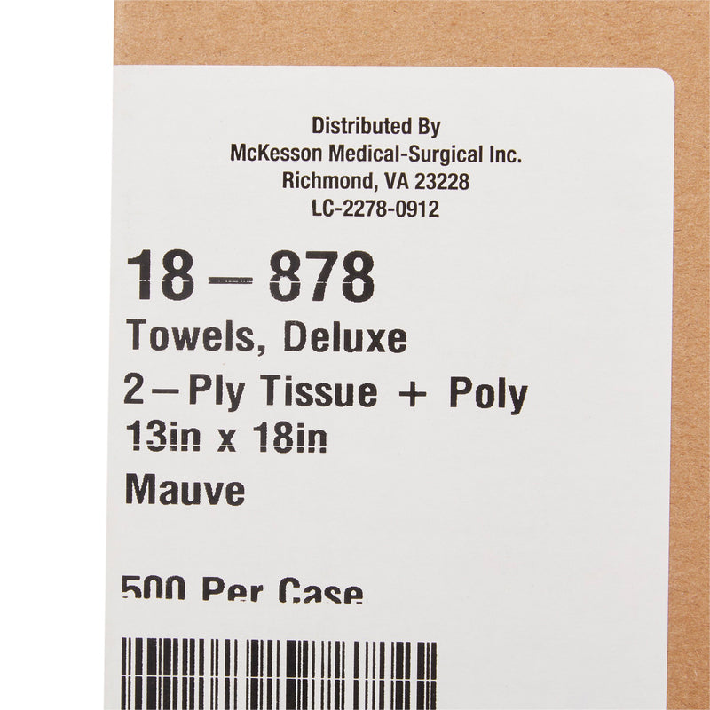 McKesson Deluxe Procedure Towel, 13 x 18 Inch