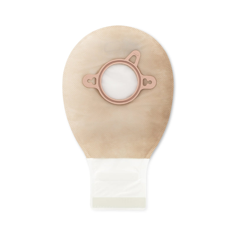 New Image™ Two-Piece Drainable Beige Filtered Ostomy Pouch, 7 Inch Length, 1¾ Inch Flange