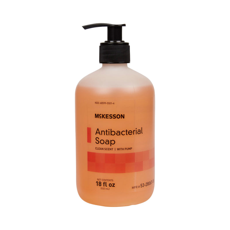 McKesson Clean Scent Antibacterial Soap, 18 oz. Bottle