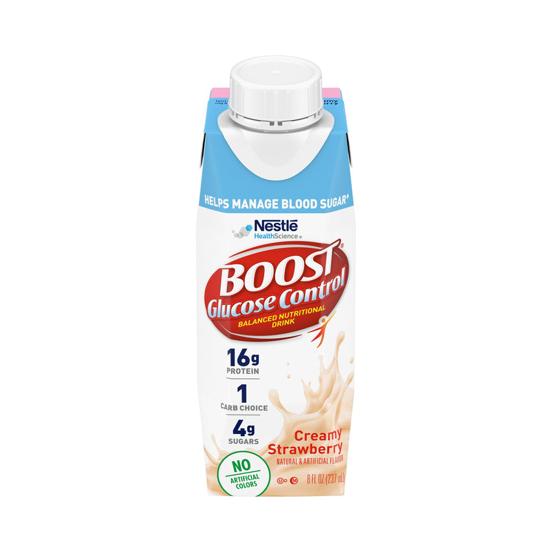 Boost® Glucose Control Strawberry Oral Supplement, 8 oz. Carton