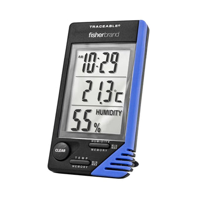 Fisherbrand™ Traceable® Digital Thermometer / Hygrometer, 32° to 122° F