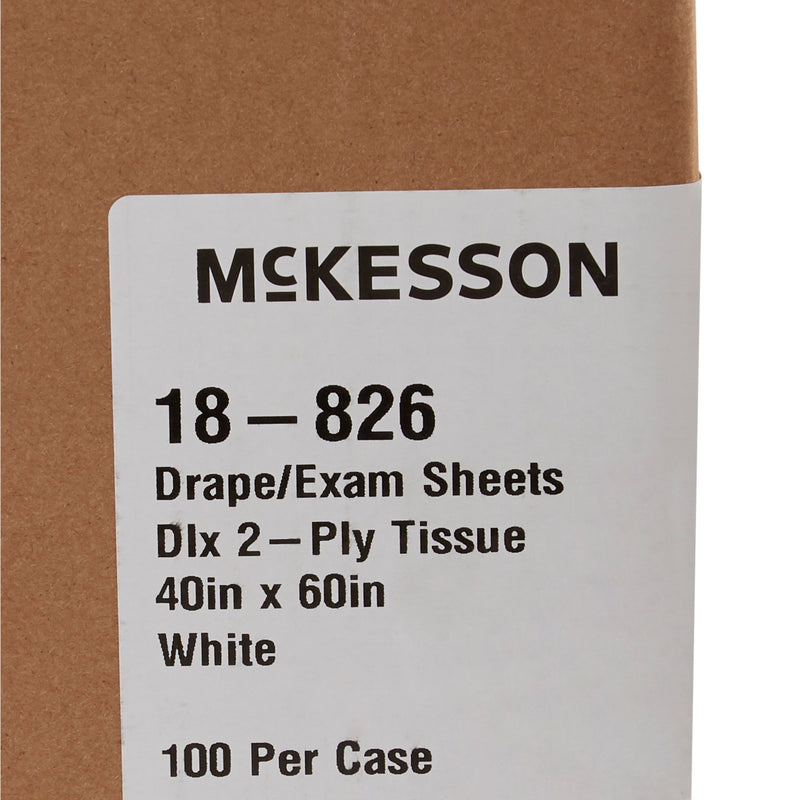 McKesson Nonsterile Physical Exam General Purpose Drape, 40 W x 60 L Inch