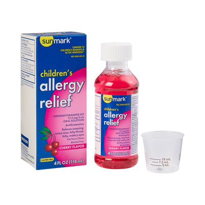 sunmark® Cherry Flavor Children's Allergy Relief