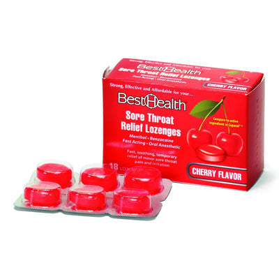 BestHealth Menthol / Benzocaine Sore Throat Relief