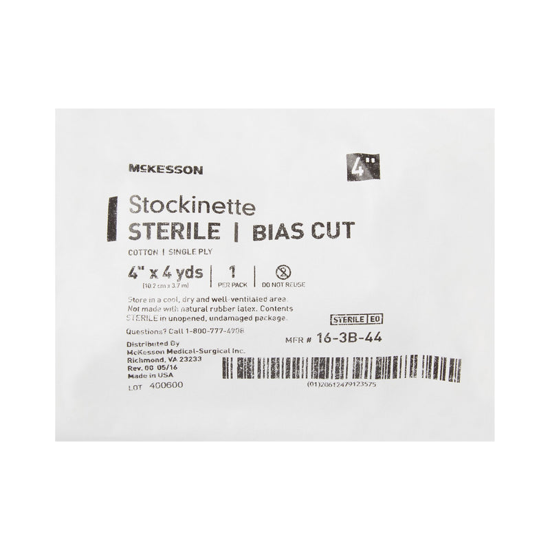 McKesson Bias Cut Stockinette, 4 Inch x 4 Yard