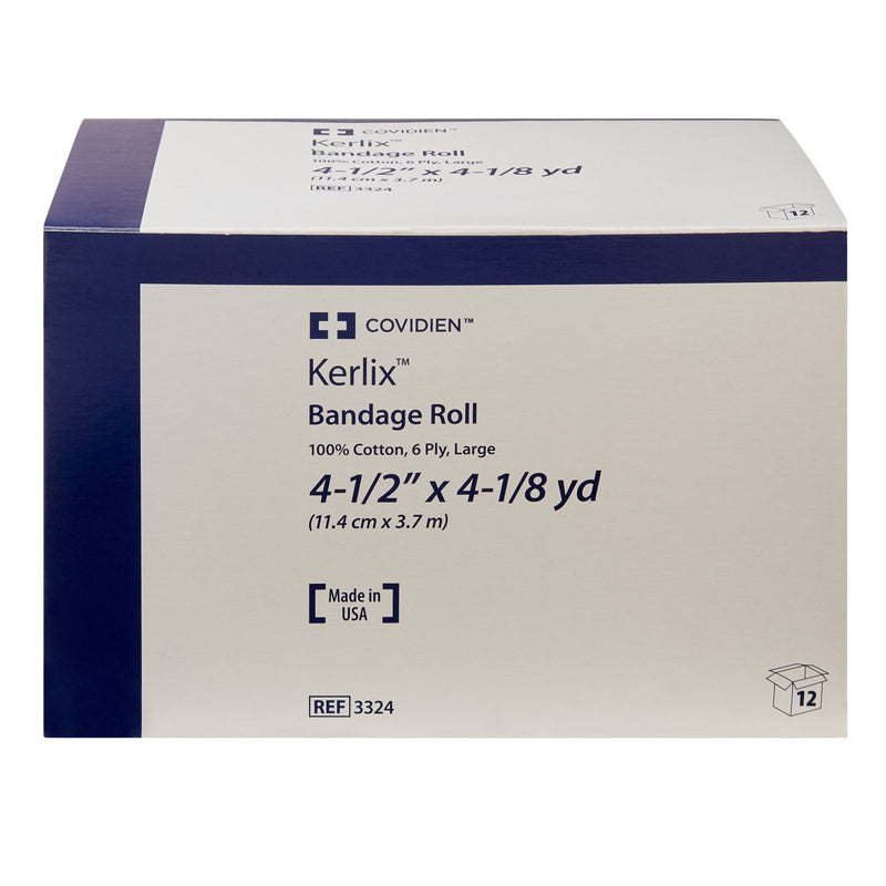 Kerlix™ NonSterile Fluff Bandage Roll, 4-1/2 Inch x 4-1/10 Yard
