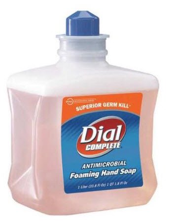 Dial® Professional Antimicrobial Soap, 1,000 mL Dispenser Refill Bottle