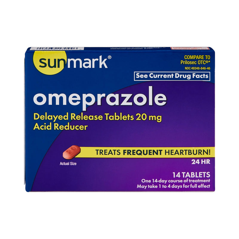 sunmark® Omeprazole Antacid