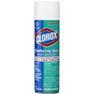 Clorox® Surface Disinfectant Spray, 19 oz Aerosol Can