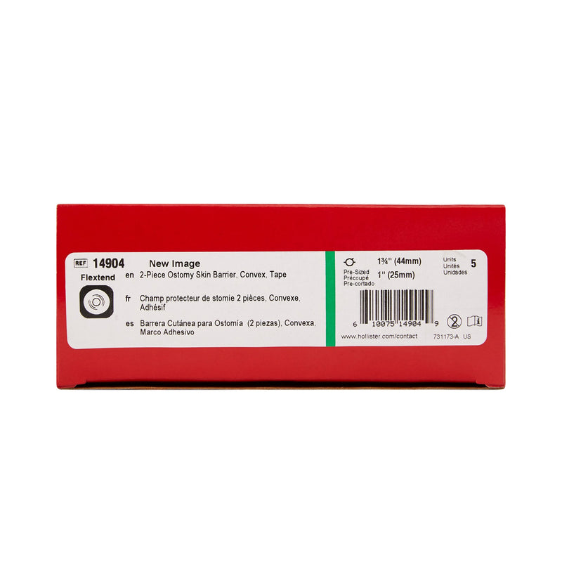 New Image Convex FlexTend™ Colostomy Skin Barrier With 1 Inch Stoma Opening