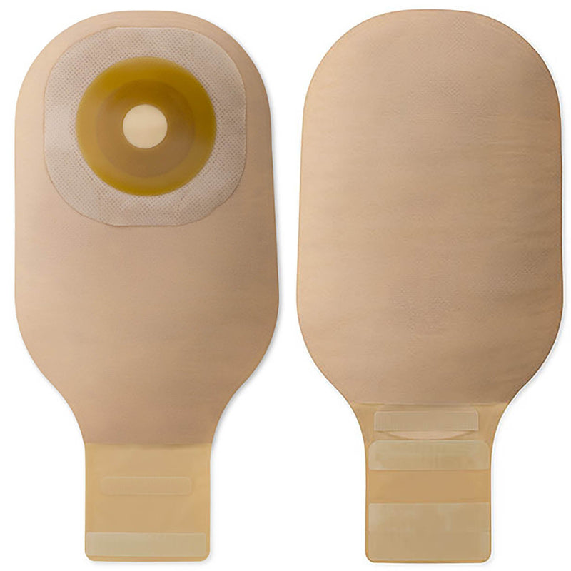 Premier™ Flextend™ One-Piece Drainable Beige Colostomy Pouch, 12 Inch Length, Up to 2½ Inch Stoma