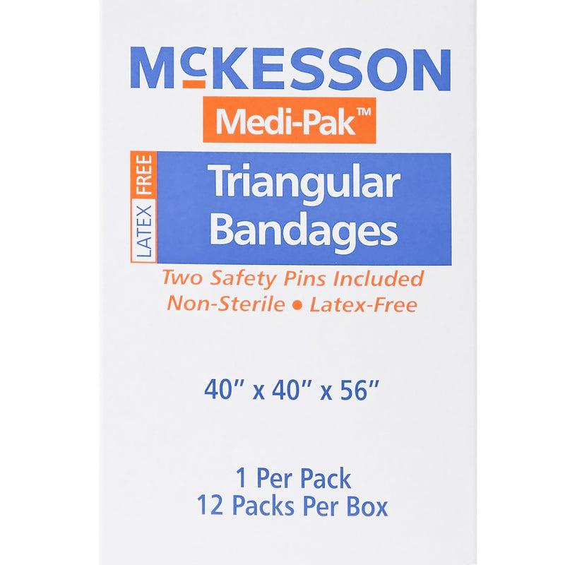 McKesson Triangular Bandage, 40 x 40 x 56 Inch