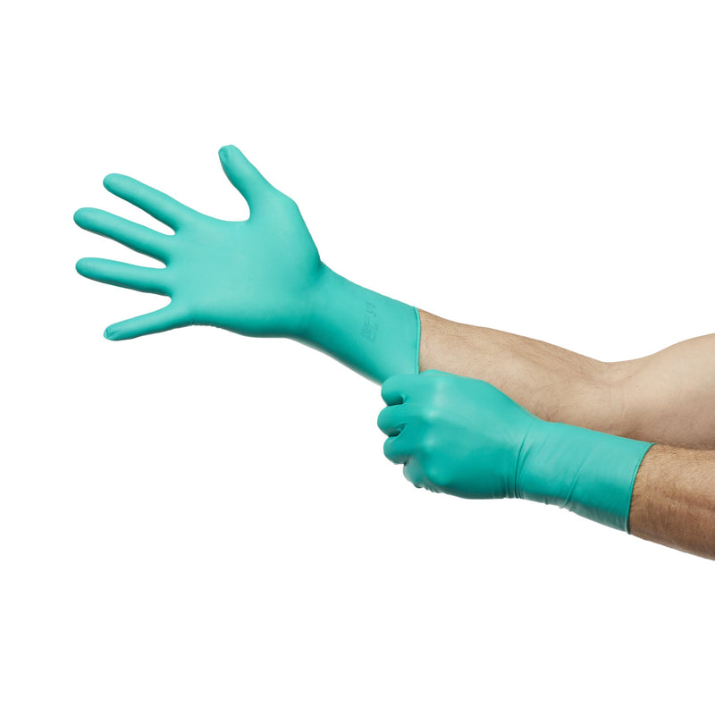 McKesson Perry® Polychloroprene Standard Cuff Length Surgical Glove, Size 7½, Dark Green