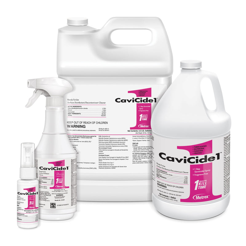 CaviCide1™ Surface Disinfectant Cleaner, 24 oz. Trigger Spray Bottle