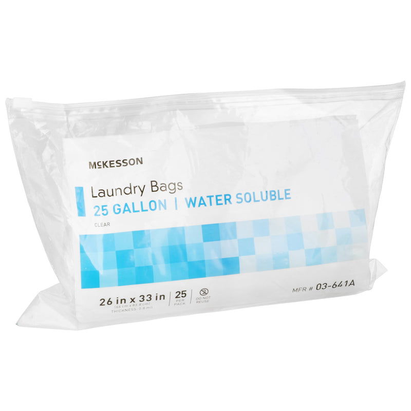 McKesson Water Soluble Laundry Bag, 20-25 gal Capacity