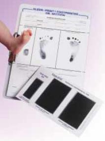 Kleen-Print® Footprinter and Thumb Pad