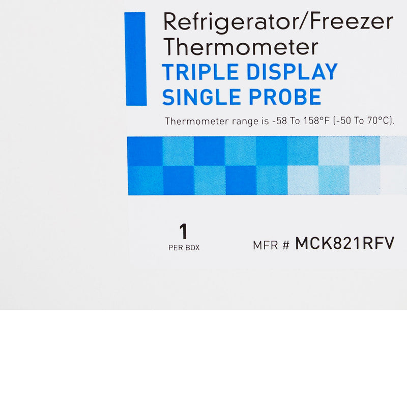McKesson Refrigerator / Freezer Thermometer, Digital Display, -58° to +158°F Range
