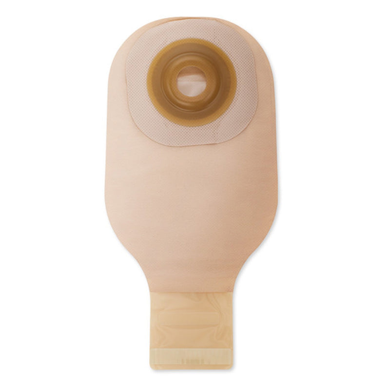 Premier™ Flextend™ One-Piece Drainable Beige Filtered Ostomy Pouch, 12 Inch Length, 1 Inch Stoma