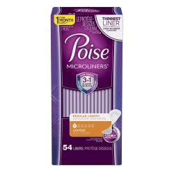 Poise® Microliners Lightest Bladder Control Pad, 5.9-Inch Length