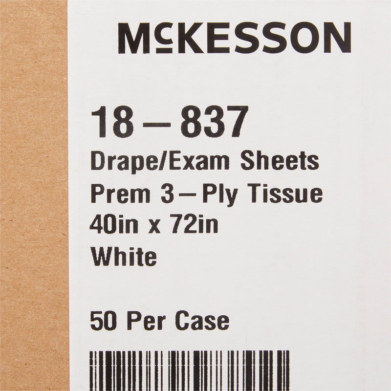 McKesson Sterile Physical Exam General Purpose Drape, 40 W x 72 L Inch