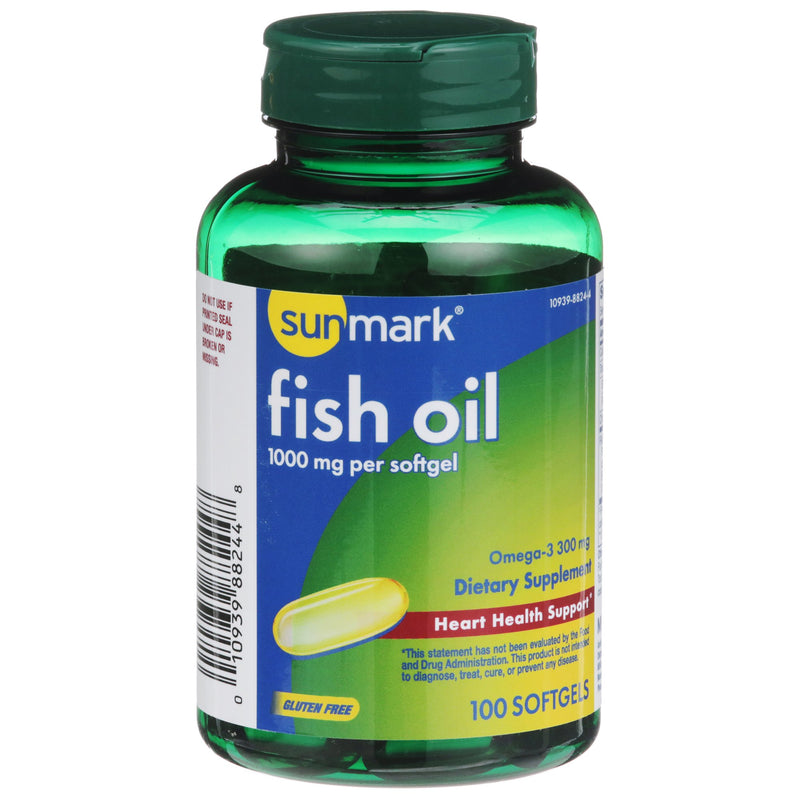 sunmark® 1000 mg Strength Fish Oil Omega-3 Supplement