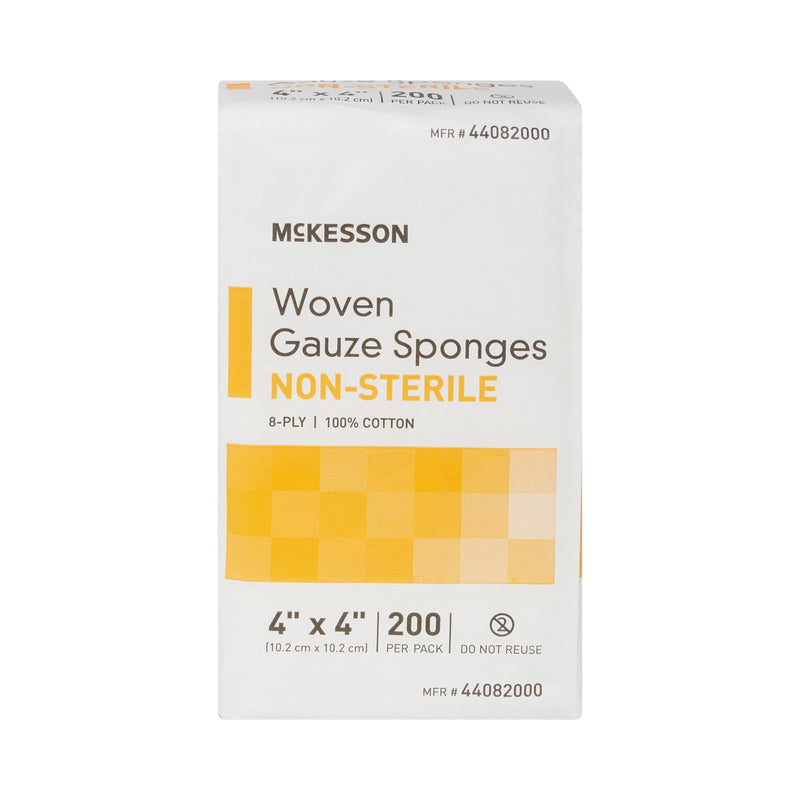 McKesson NonSterile Gauze Sponge, 4 x 4 Inch
