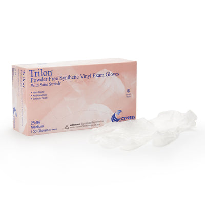 Trilon® Exam Glove, Medium, Clear