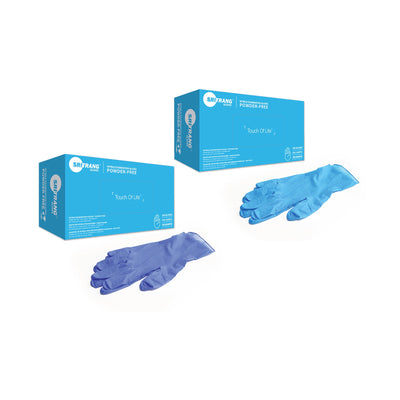 Touch of Life™ Nitrile Exam Glove, Large, Blue