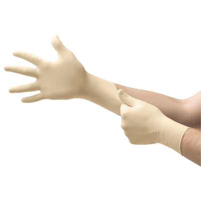 Microflex® ComfortGrip™ Latex Gloves, Large, Natural