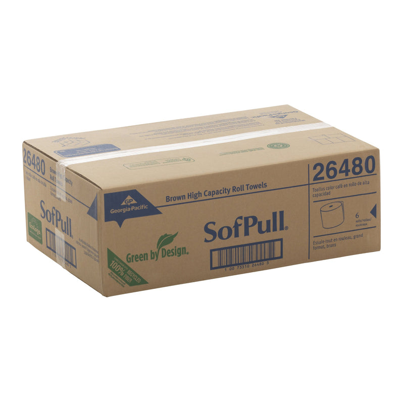 SofPull® Paper Towel, 7-7/8 Inch x 1000 Foot, 6 Rolls per Case