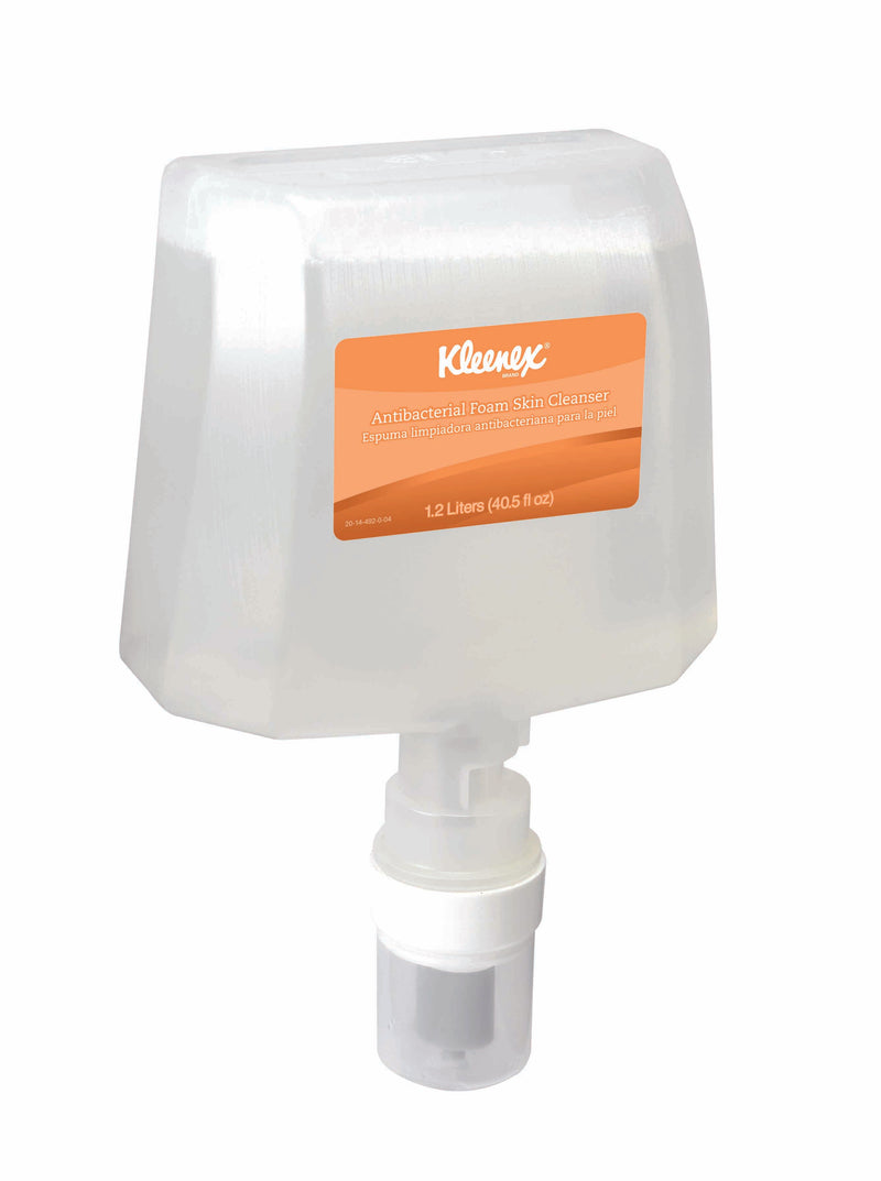 Kleenex® Antimicrobial Soap 1200 mL Dispenser Refill Bottle