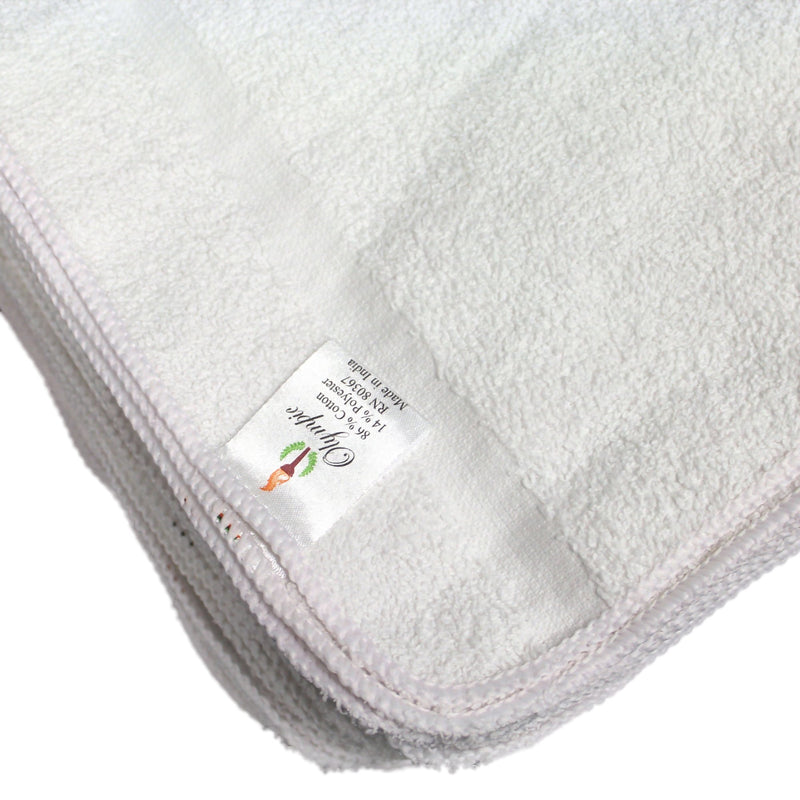 Olympic Elegance White Washcloth, 12 x 12 Inch