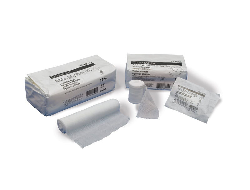 Dermacea™ NonSterile Fluff Bandage Roll, 4-1/2 Inch x 4-1/8 Yard