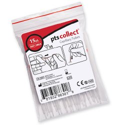 PTS Collect™ Capillary Blood Collection Tube, 15 µL