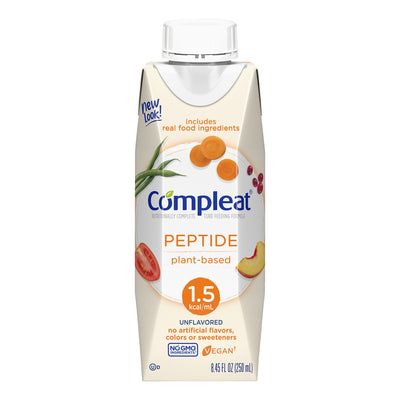 Compleat® Peptide 1.5 Cal Oral Supplement / Tube Feeding Formula, 8.45 oz. Carton