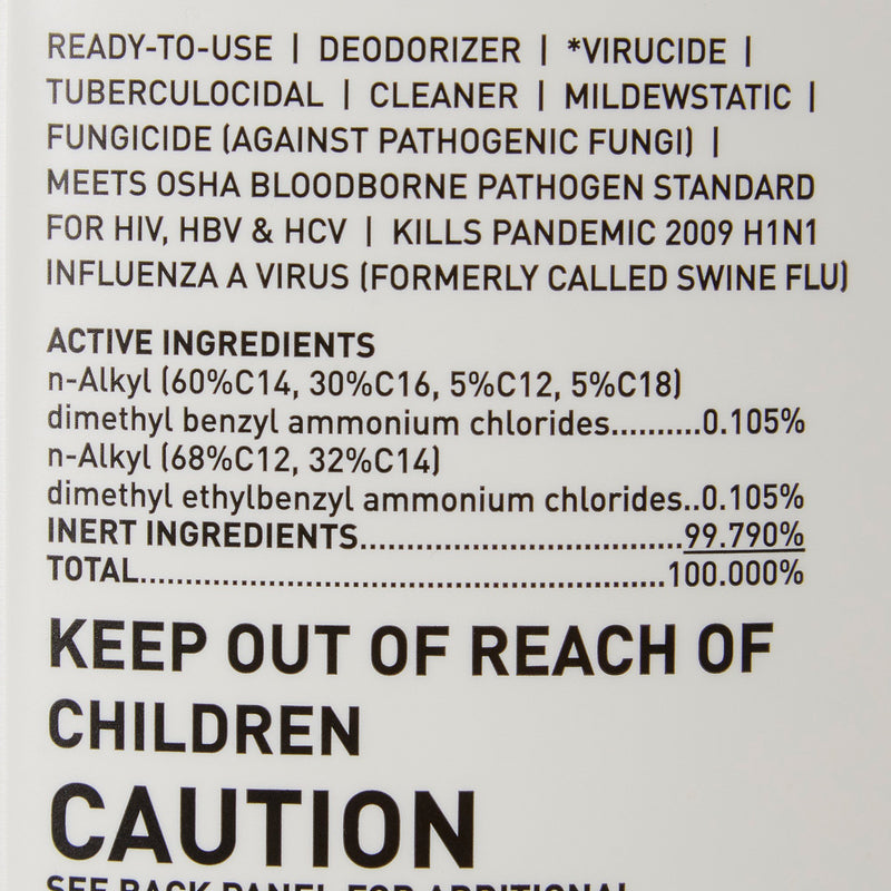 McKesson Pro-Tech Surface Disinfectant Cleaner Alcohol-Based Liquid, Non-Sterile, Floral Scent, 1 gal Jug