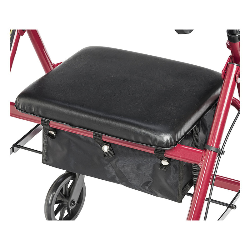 drive™ 4 Wheel Rollator, Red