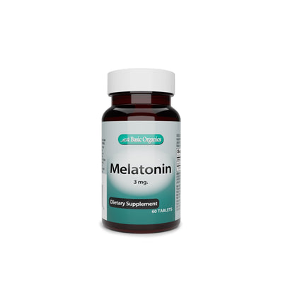 Basic Organics Melatonin Natural Sleep Aid
