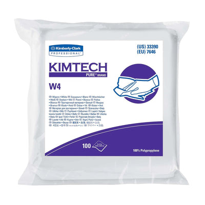Kimtech™ Pure W4 Cleanroom Wipe, 100 per Box