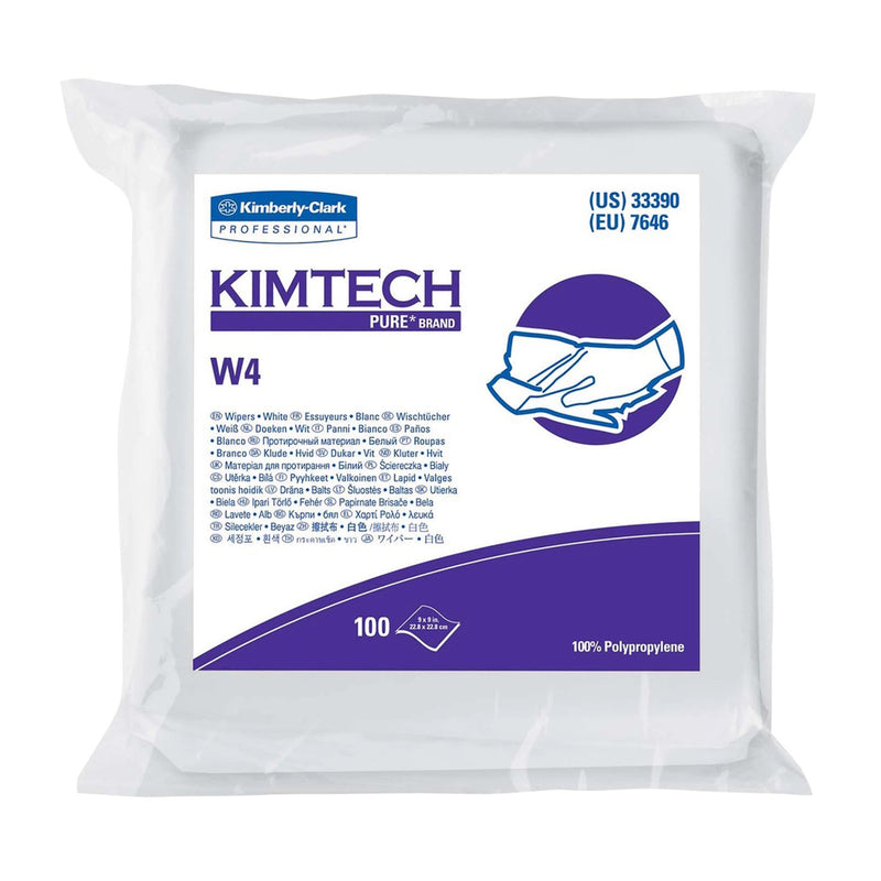 Kimtech™ Pure W4 Cleanroom Wipe, 100 per Box