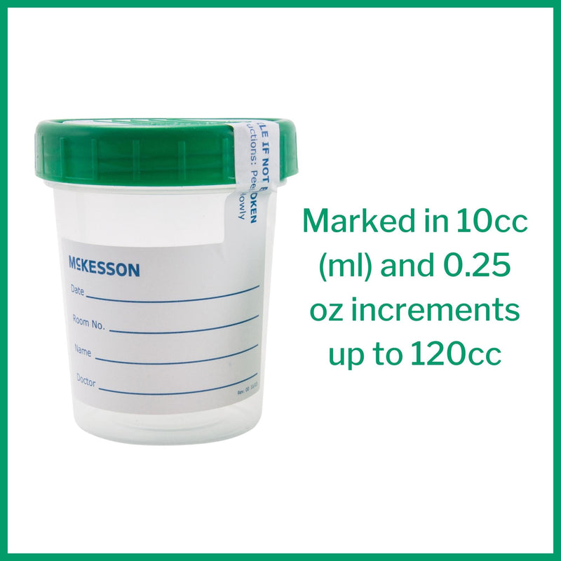 McKesson Specimen Container, 120 mL