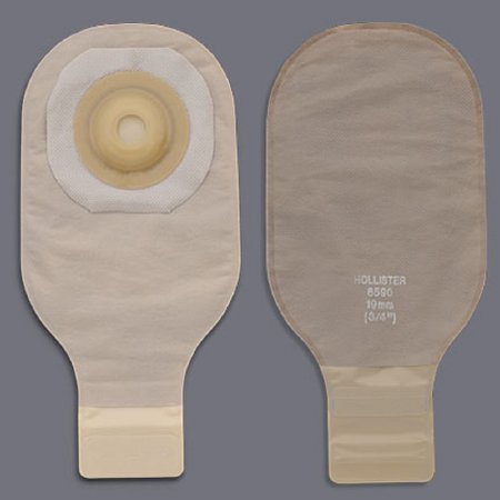 Premier™ One-Piece Drainable Beige Colostomy Pouch, 12 Inch Length, 7/8 Inch Stoma